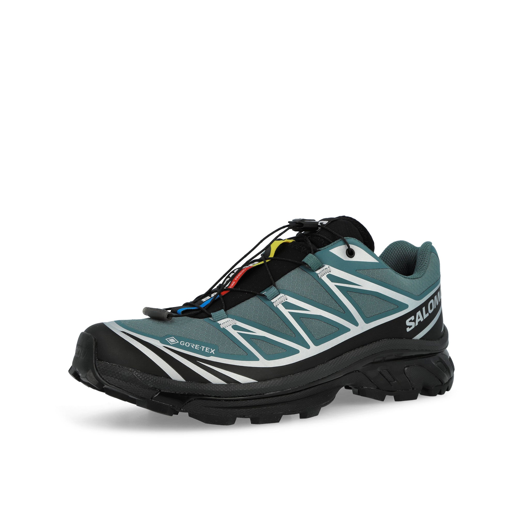 Salomon XT-6 GTX North Atlantic / Black / Footwear Silver Low Top Sneakers 478615 Close-up | Overkill
