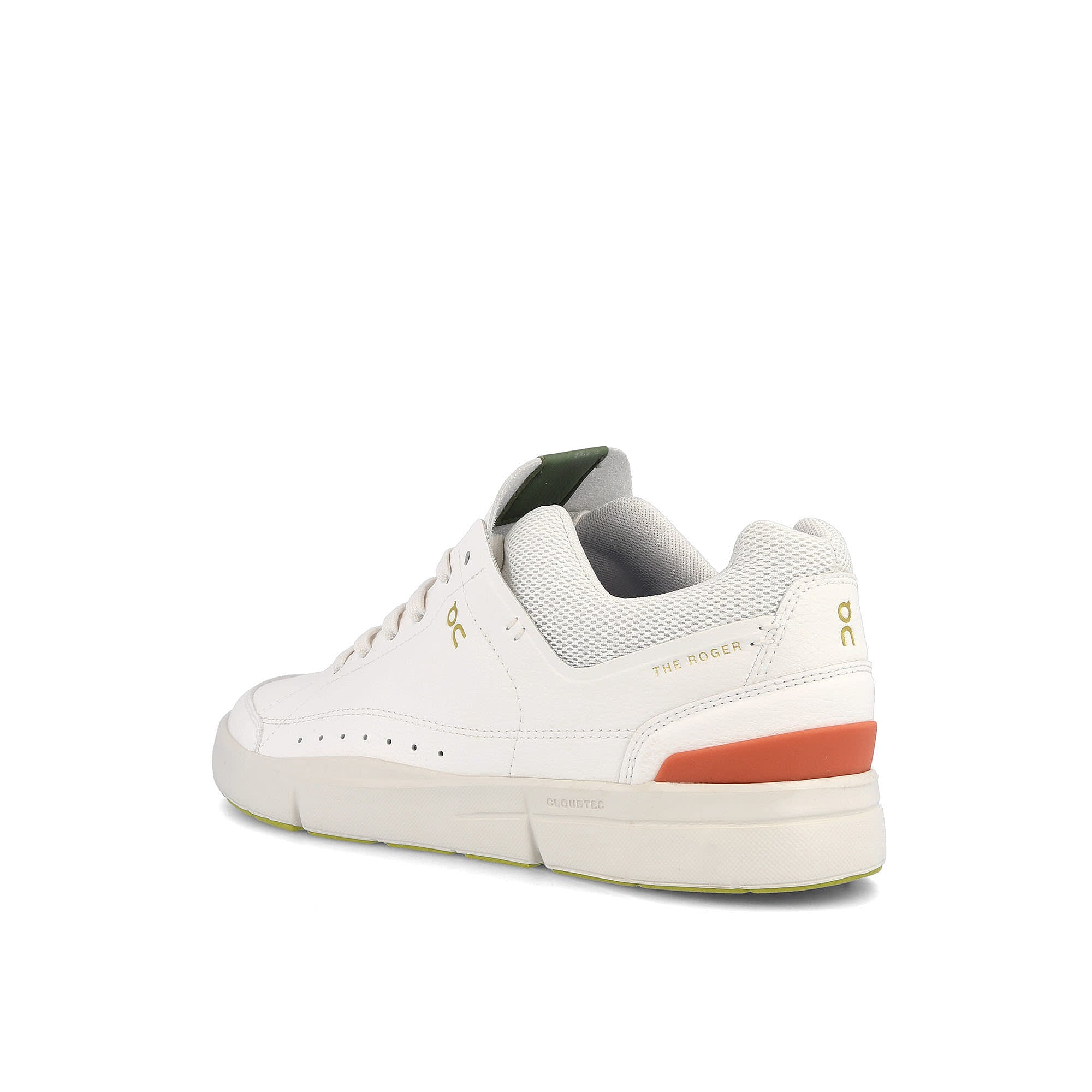 On wmns the roger centre court White / Coral Sneakers  Material | Overkill