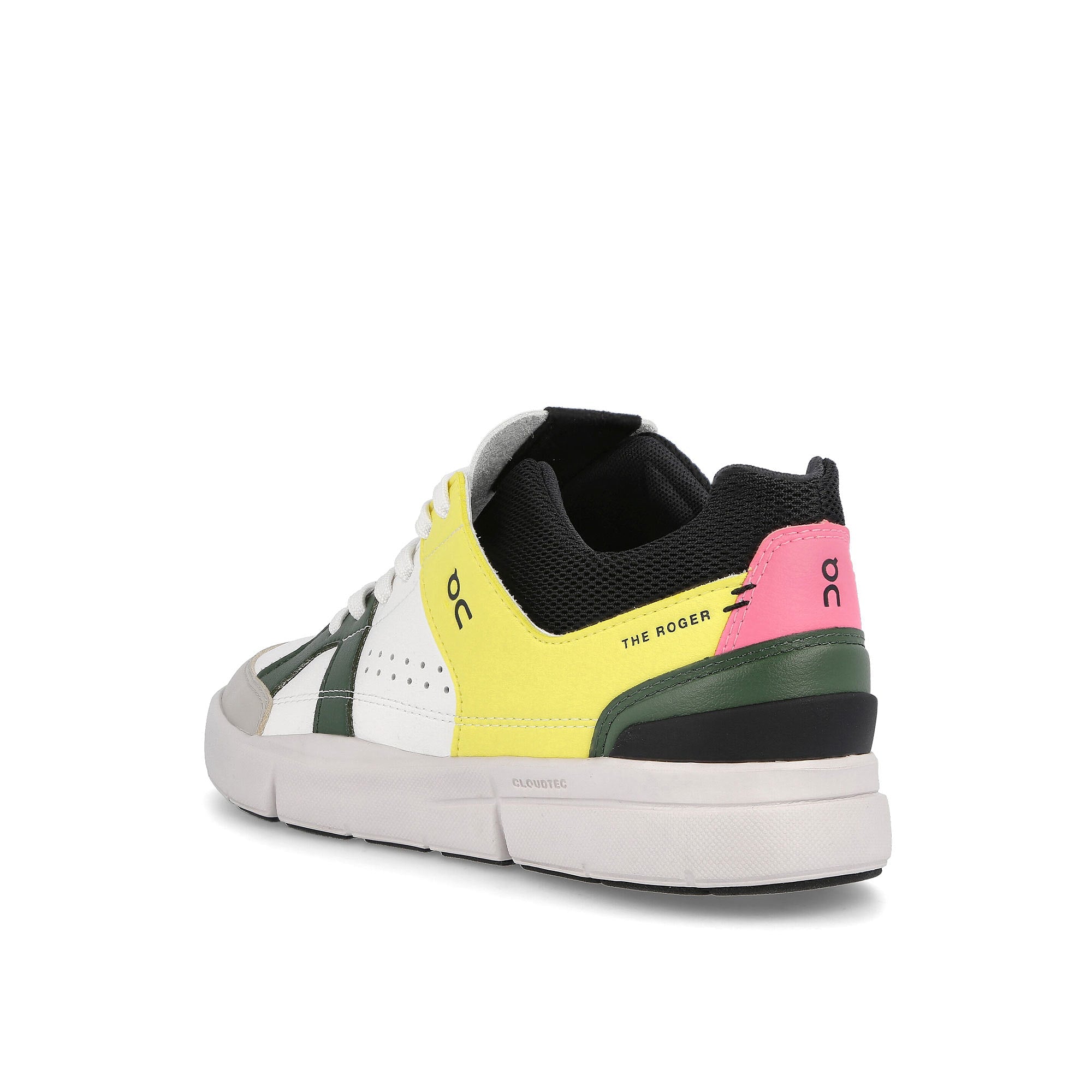 On wmns the roger clubhouse Yellow-White Sneakers  Material | Overkill