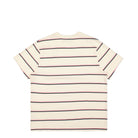 Parra Striper Pocket Logo T-Shirt Pink T-Shirts Material | Overkill