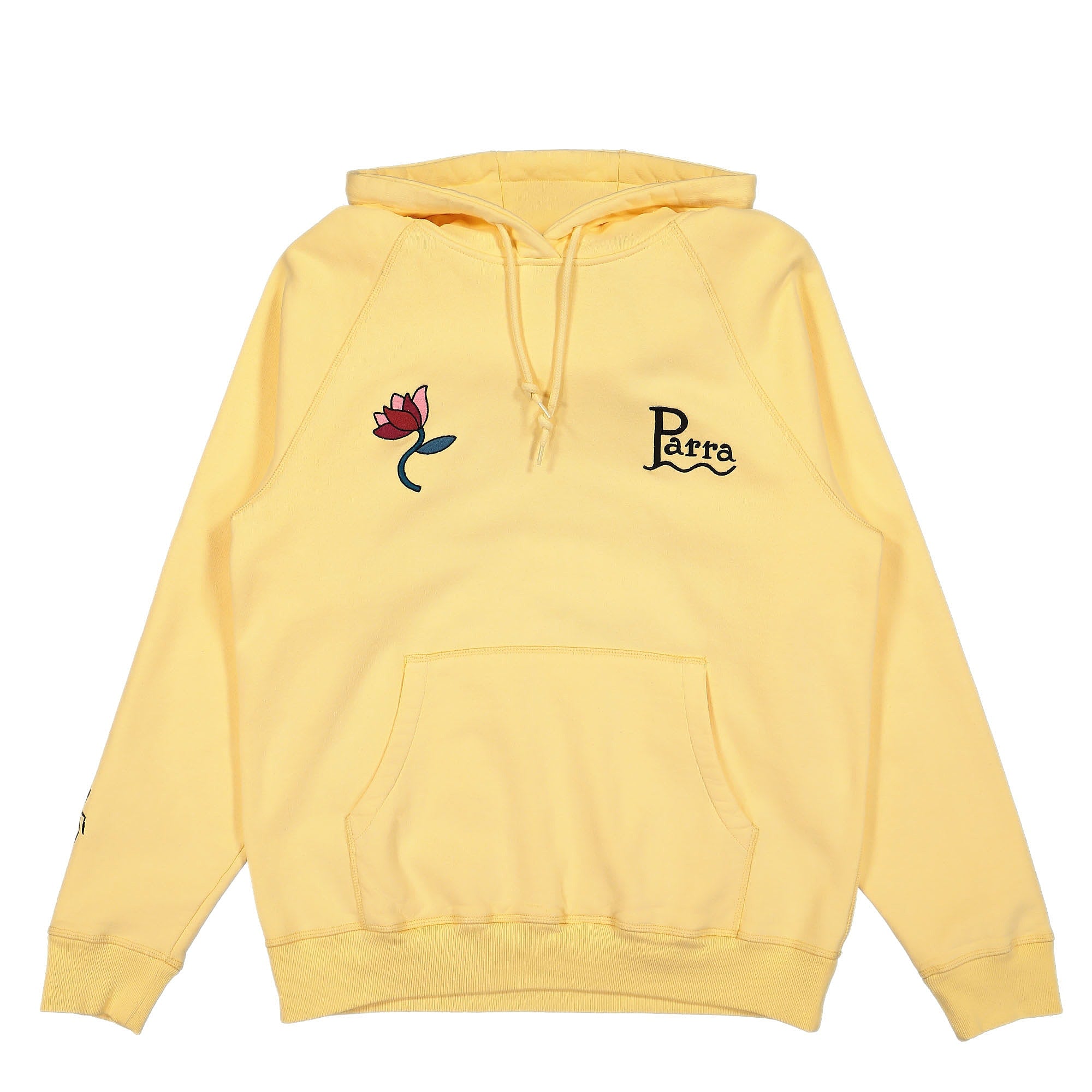 Parra The Secret Garden Hooded Sweatshirt Pale Yellow Hoodies 48125 | Overkill