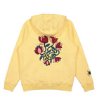 Parra The Secret Garden Hooded Sweatshirt Pale Yellow Hoodies Close-up | Overkill