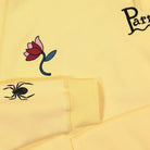 Parra The Secret Garden Hooded Sweatshirt Pale Yellow Hoodies Detail view 1 | Overkill