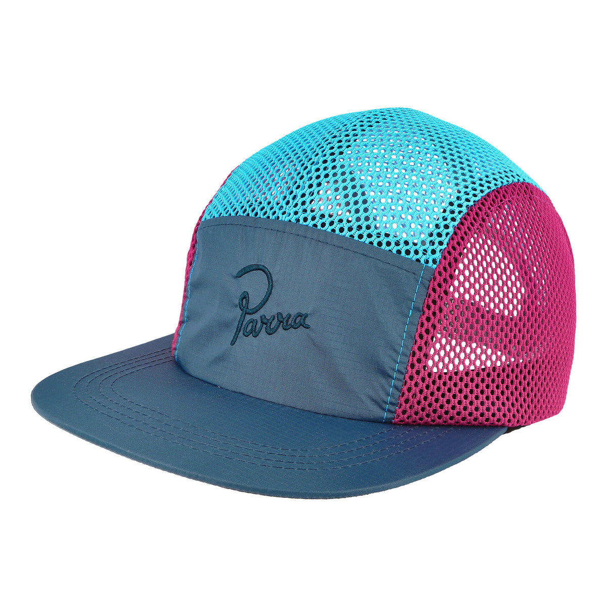 Parra Run Away Logo Mesh Volley Hat Multi Caps 48155 | Overkill