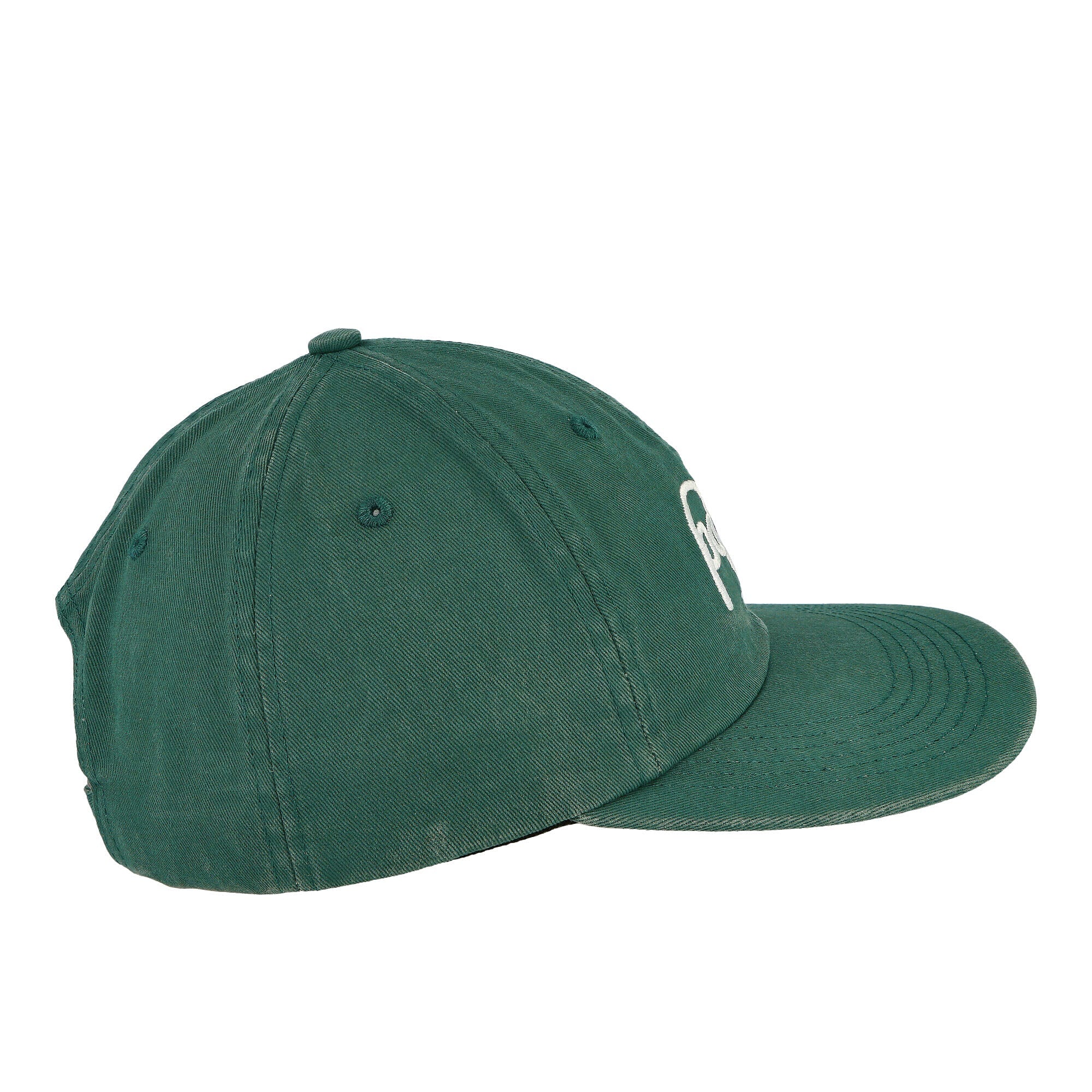 Parra Weird Logo 6 Panel Hat Green Caps Close-up | Overkill