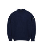 Parra Mirrored Flag Logo Knitted Pullover Blue Sweatshirts 48431 | Overkill