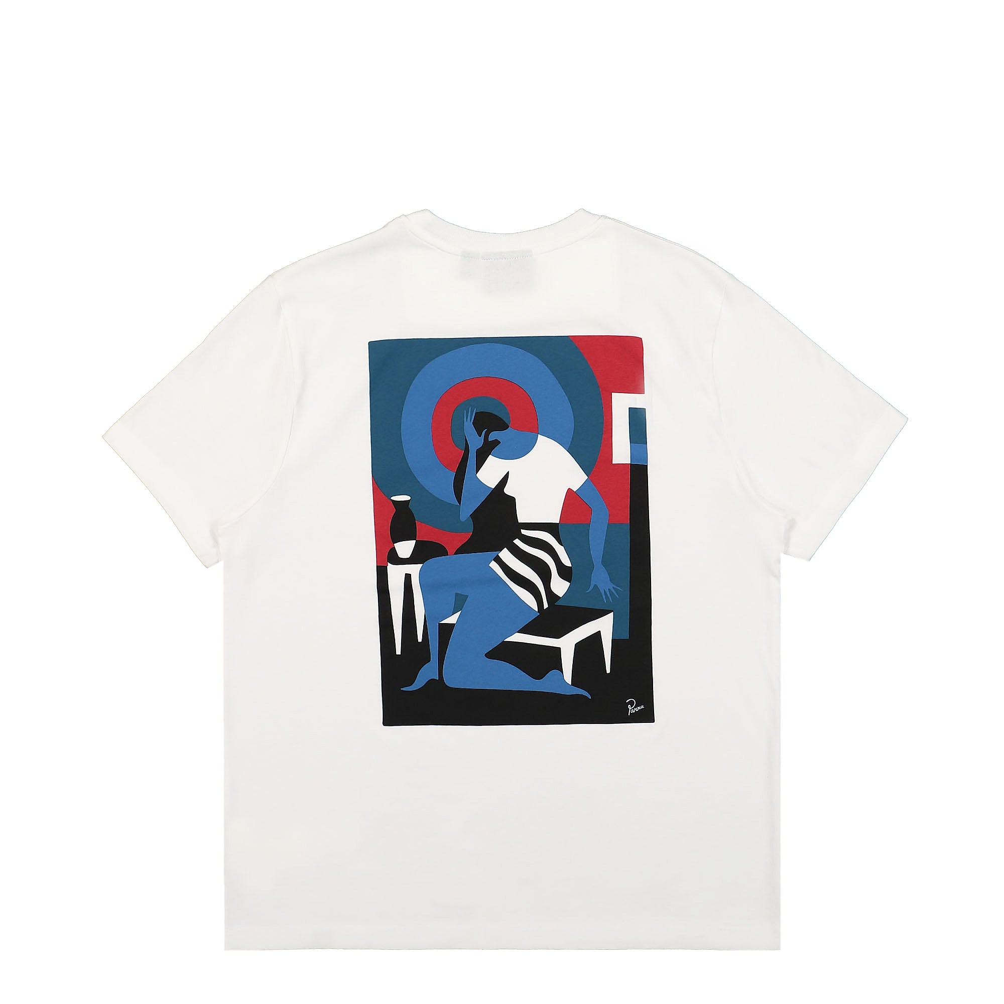 Parra Headaches T-Shirt White T-Shirts Close-up | Overkill