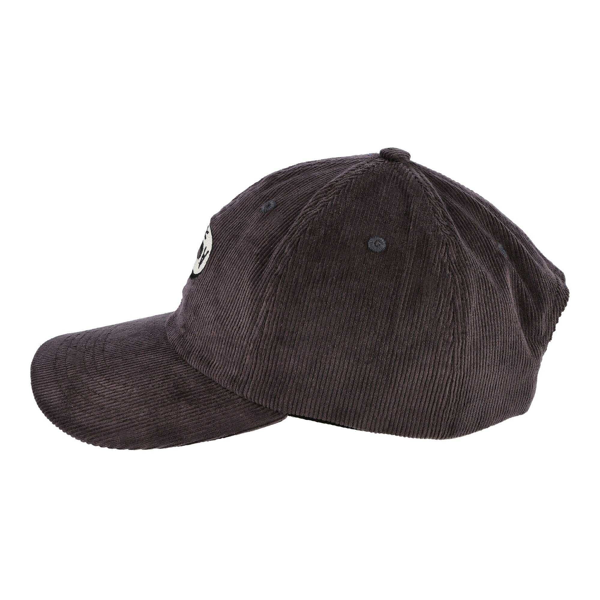 Parra Worked P 6 Panel Hat Stone Grey Caps  Material | Overkill