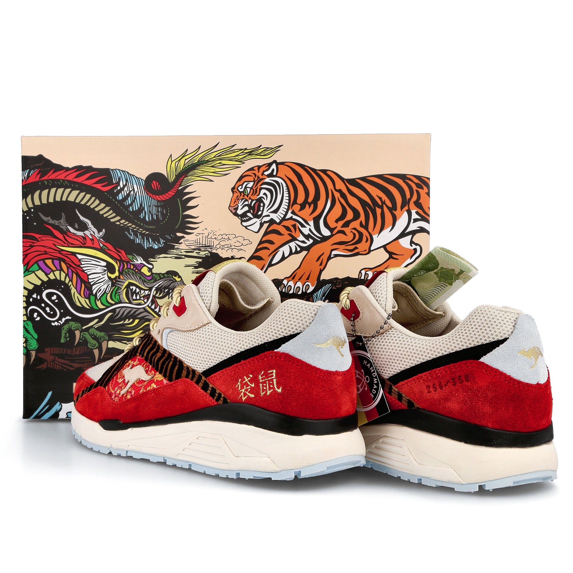 KangaROOS cny year of the tiger Beige / Fiery Red  Detail view 1 | Overkill