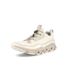 On wmns cloudaway Ivory-Pearl Low Top Sneakers  Close Up | Overkill