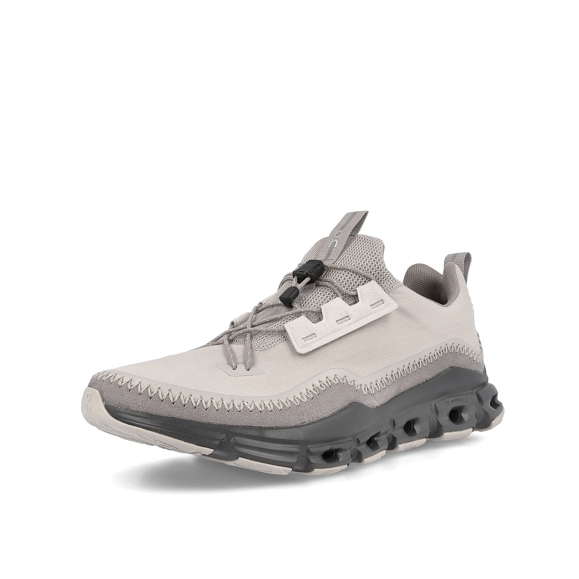 On cloudaway Pearl-Fog Low Top Sneakers  Close Up | Overkill