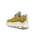 On cloudaway Bronze-White Low Top Sneakers  Material | Overkill
