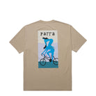 Parra Spirits Of The Beach T-Shirt Mushroom Brown T-Shirts Close-up | Overkill
