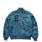 Parra Stacked Pets Varsity Jacket Teal Bomber & Varsity Jackets 49141 | Overkill