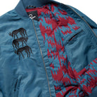 Parra Stacked Pets Varsity Jacket Teal Bomber & Varsity Jackets Material | Overkill