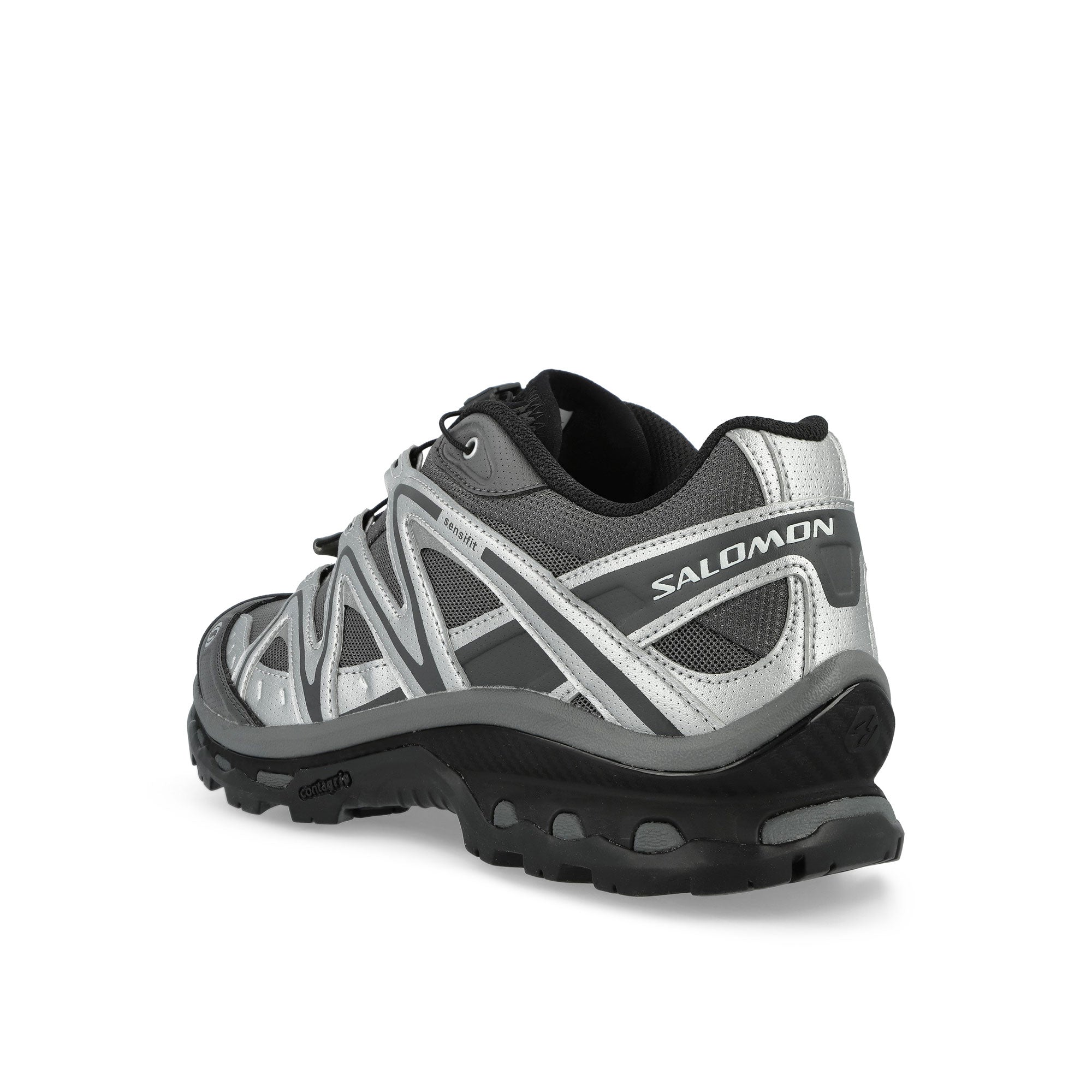 Salomon XT-Quest Black / Footwear Silver / Castlerock Low Top Sneakers 491716 Material | Overkill
