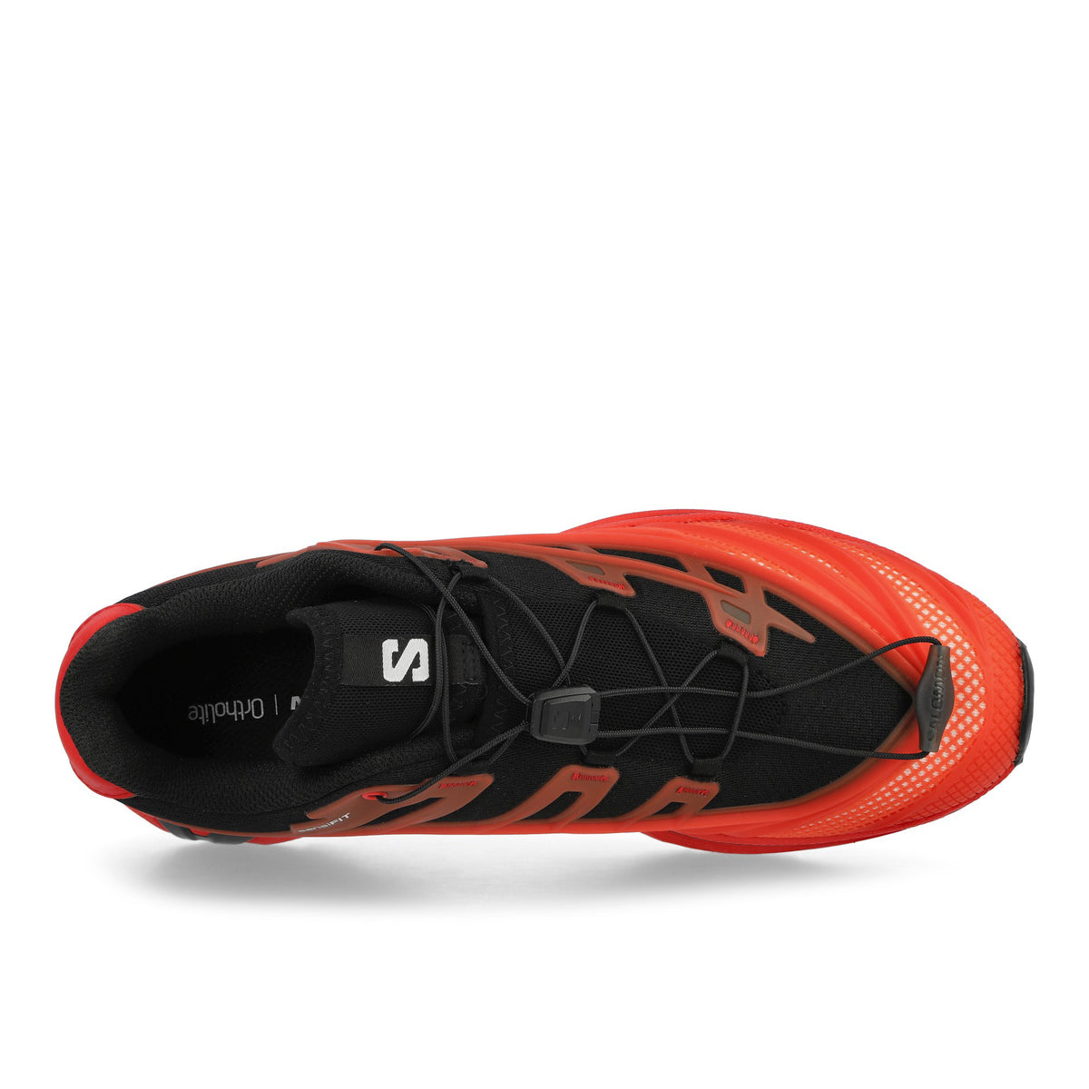 Salomon XT-Evo Black / Fiery Red / White Low Top Sneakers 491779 Detailfoto | Overkill
