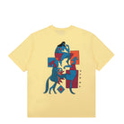 Parra Down Under T-Shirt Cream T-Shirts Close-up | Overkill