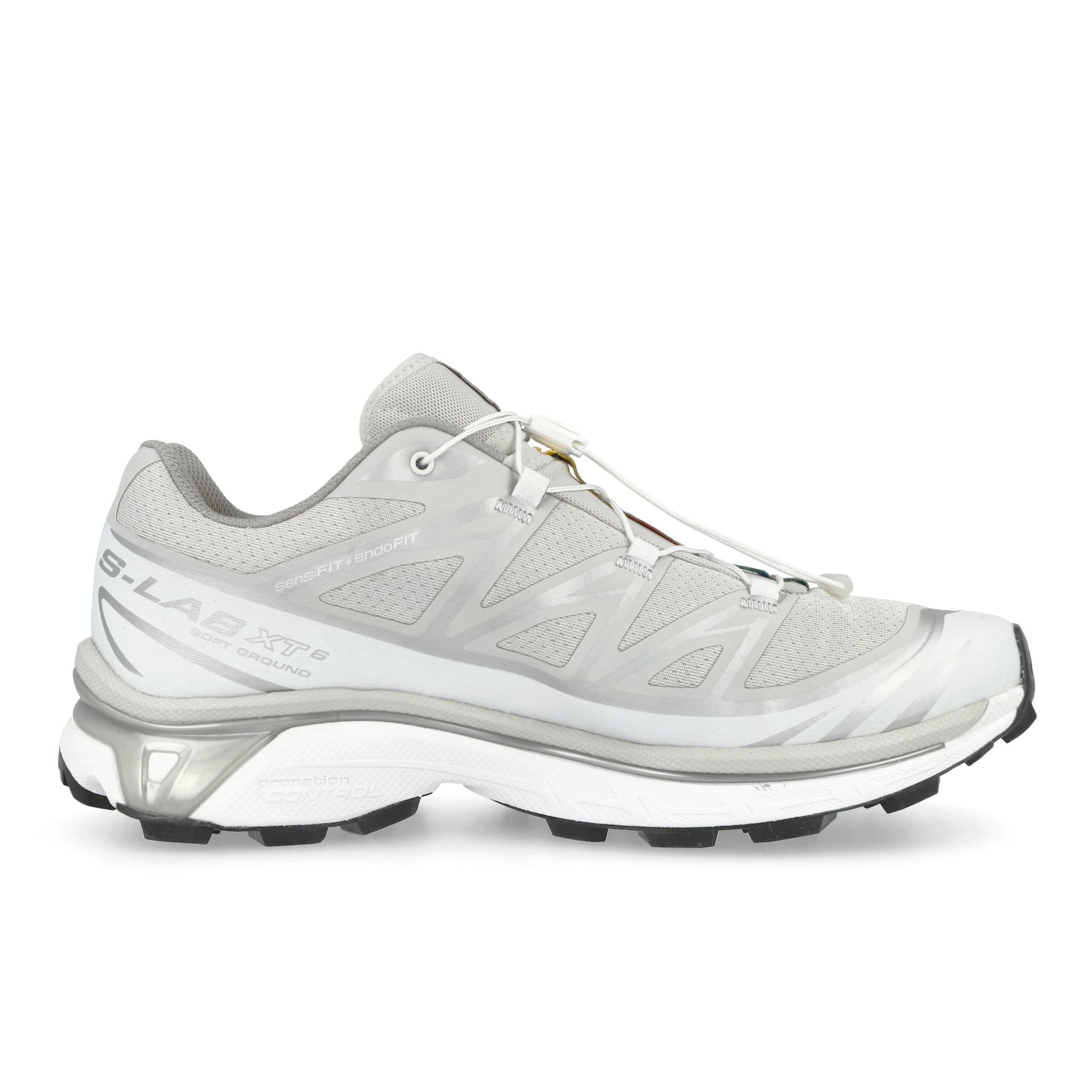 Salomon XT-6 Lunar Rock / Footwear Silver / White Sneaker 492114 Silhouette | Overkill
