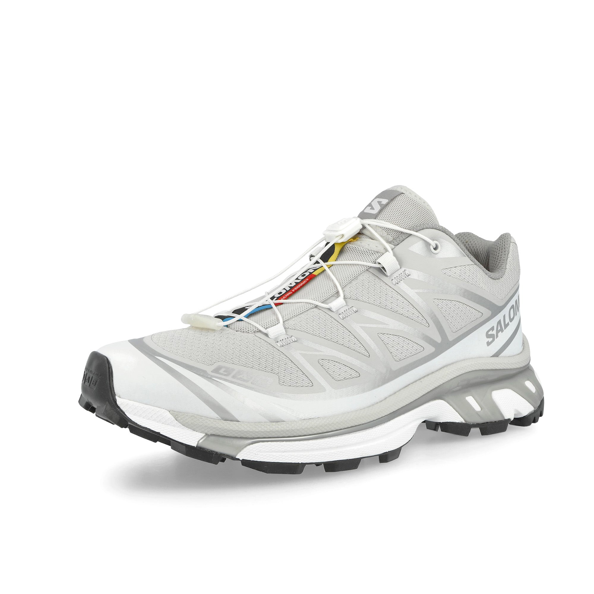 Salomon XT-6 Lunar Rock / Footwear Silver / White Sneaker 492114 Material | Overkill
