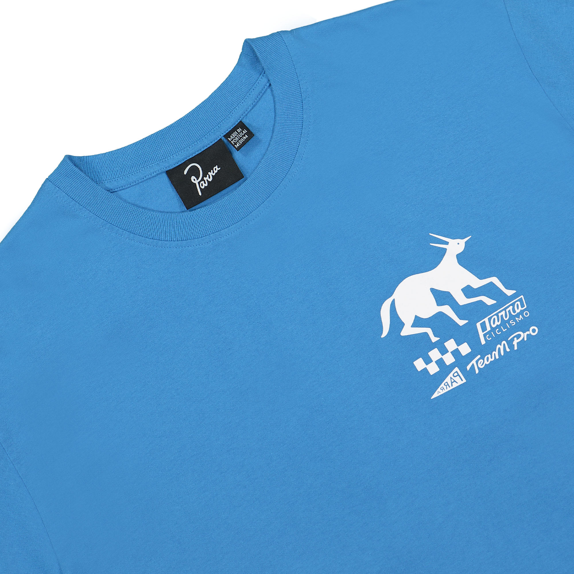 Parra Under Water T-Shirt Greek Blue T-Shirts Material | Overkill