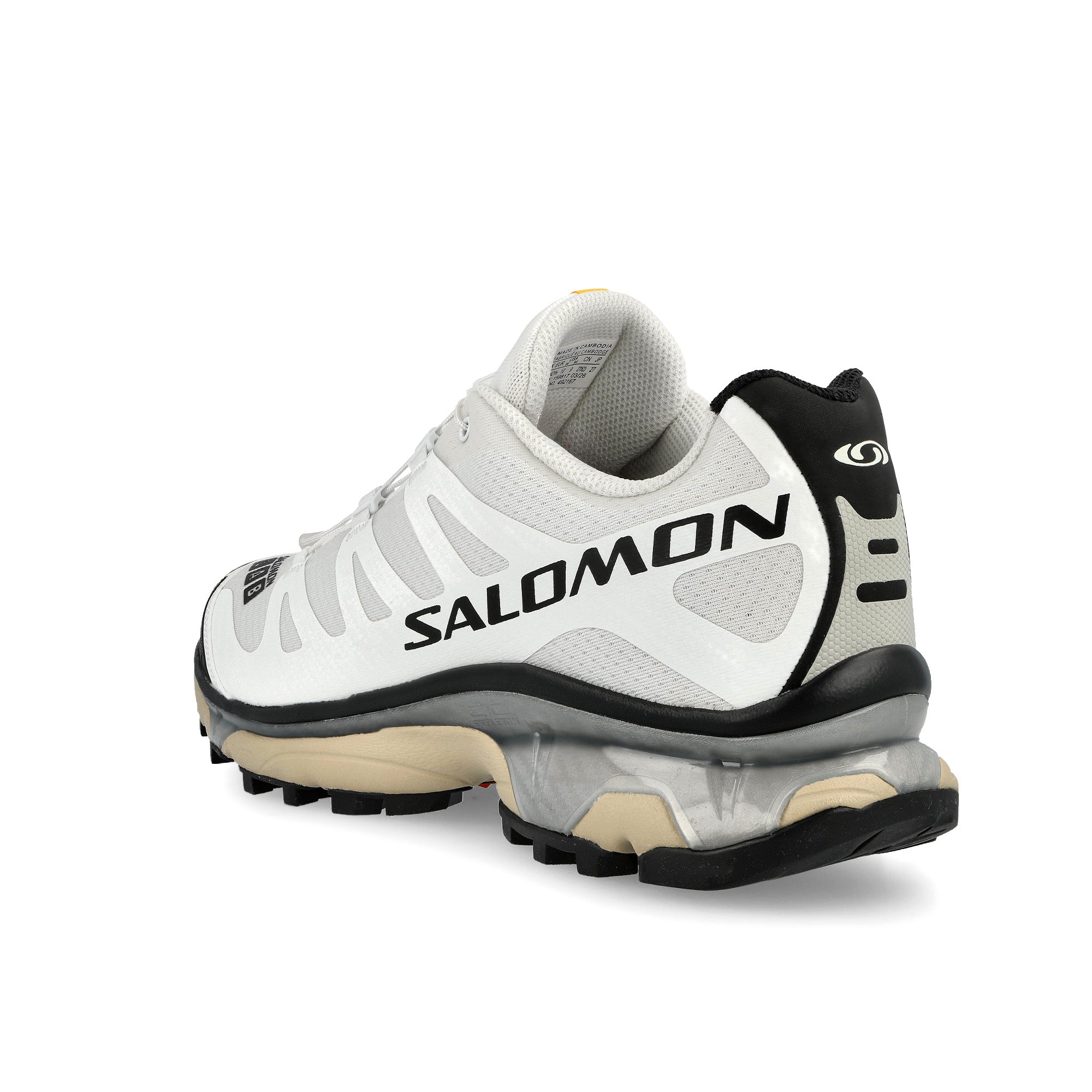 Salomon XT-4 OG White / Black / White Pepper sneaker 492167 Material | Overkill
