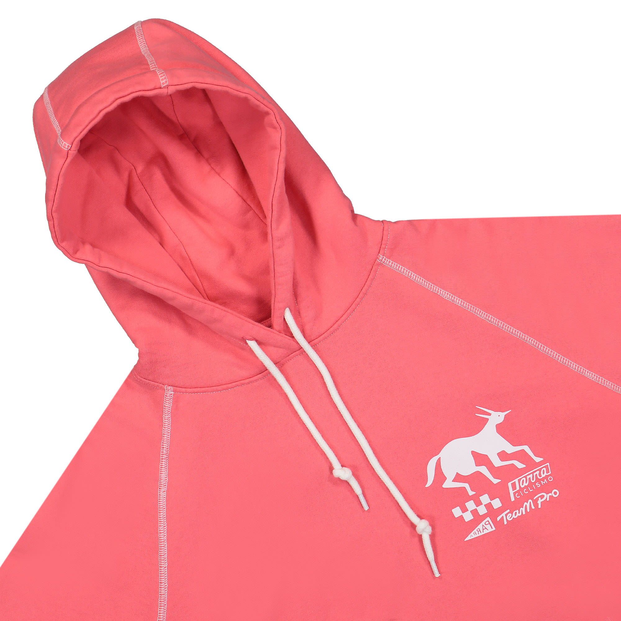 Parra Under Pink Waters Hooded Sweatshirt Grape Hoodies Material | Overkill