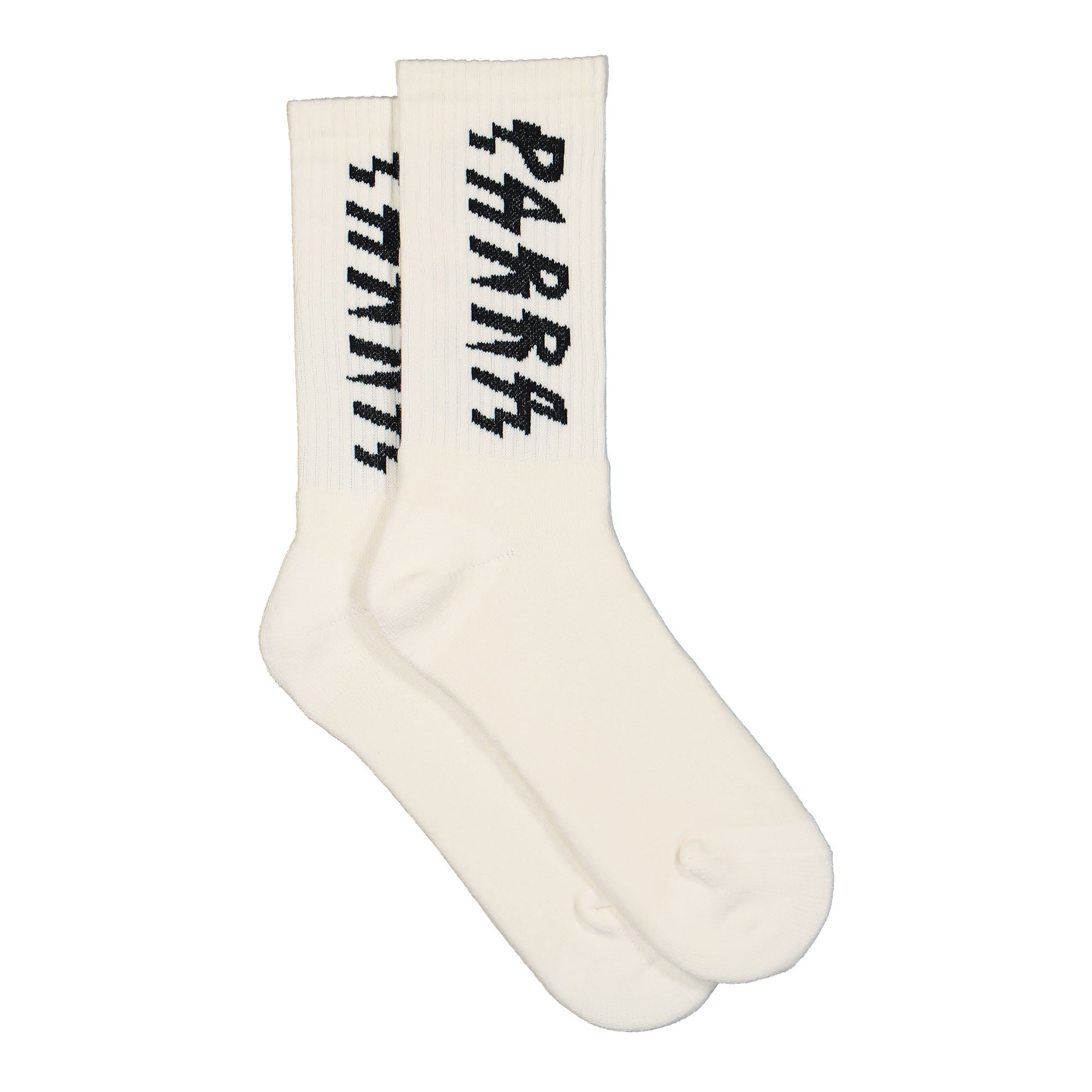 Parra Shocker Logo Crew Socks White Socks Material | Overkill