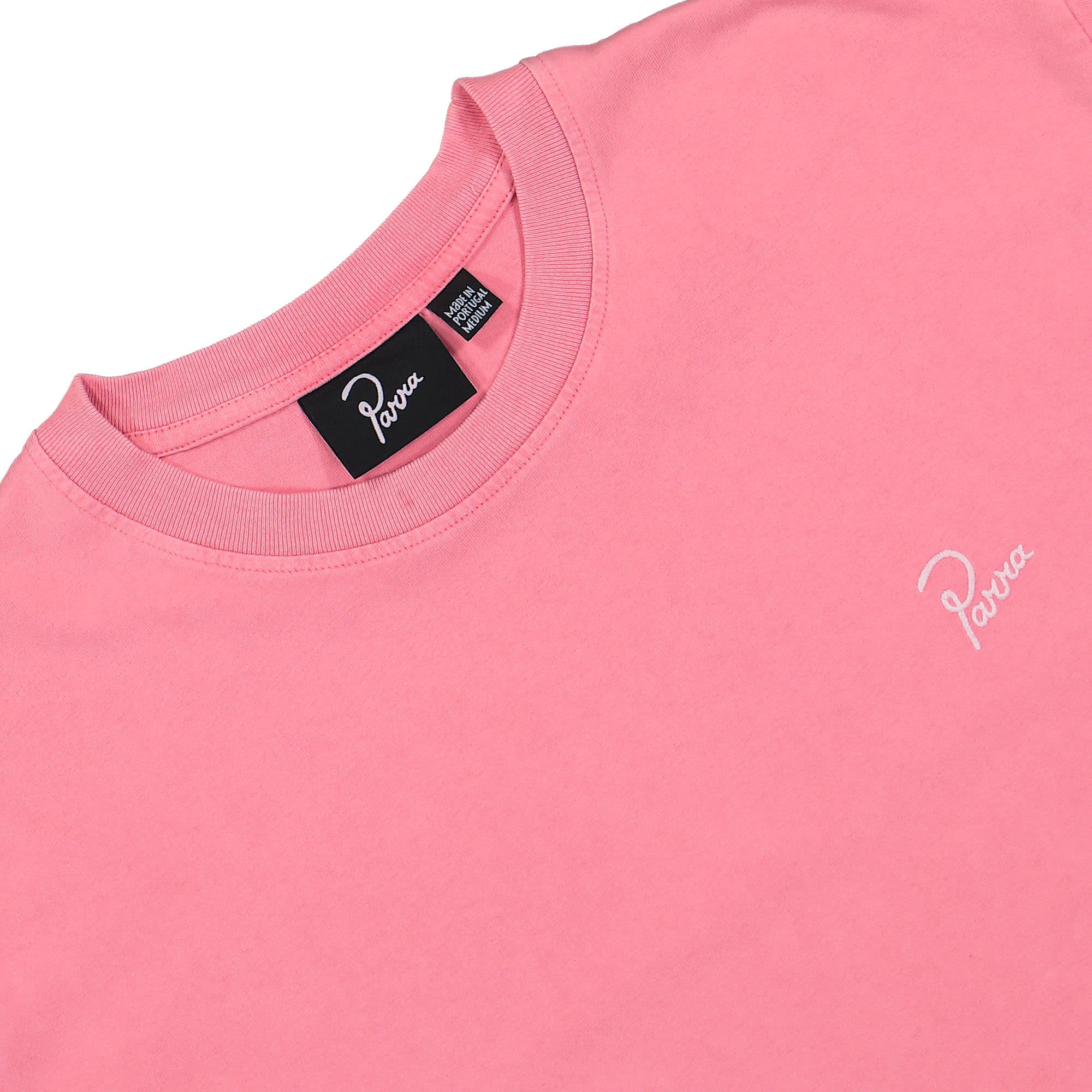 Parra Classic Logo T-Shirt Pink T-Shirts Close-up | Overkill
