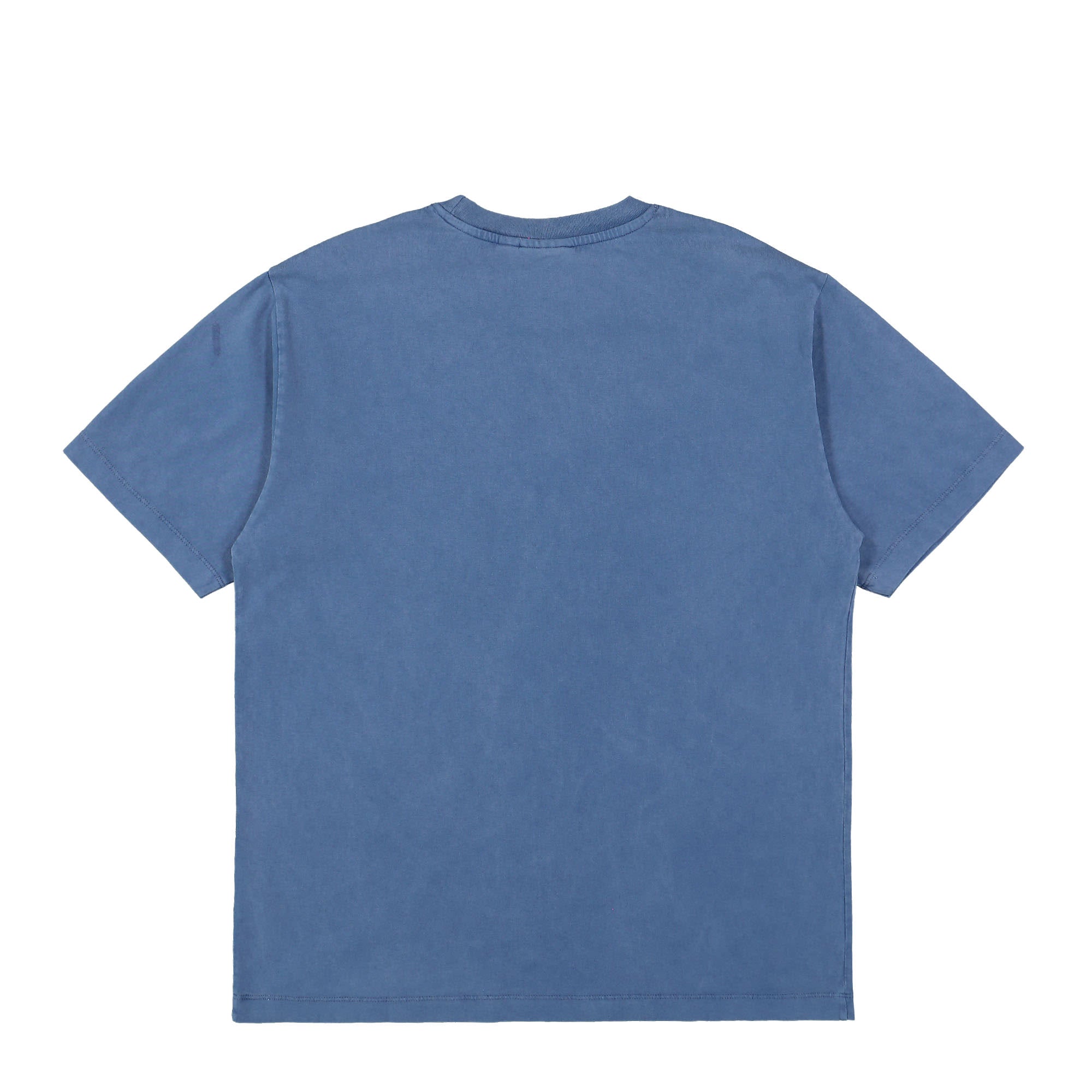 Parra Classic Logo T-Shirt Bleached Navy T-Shirts Material | Overkill