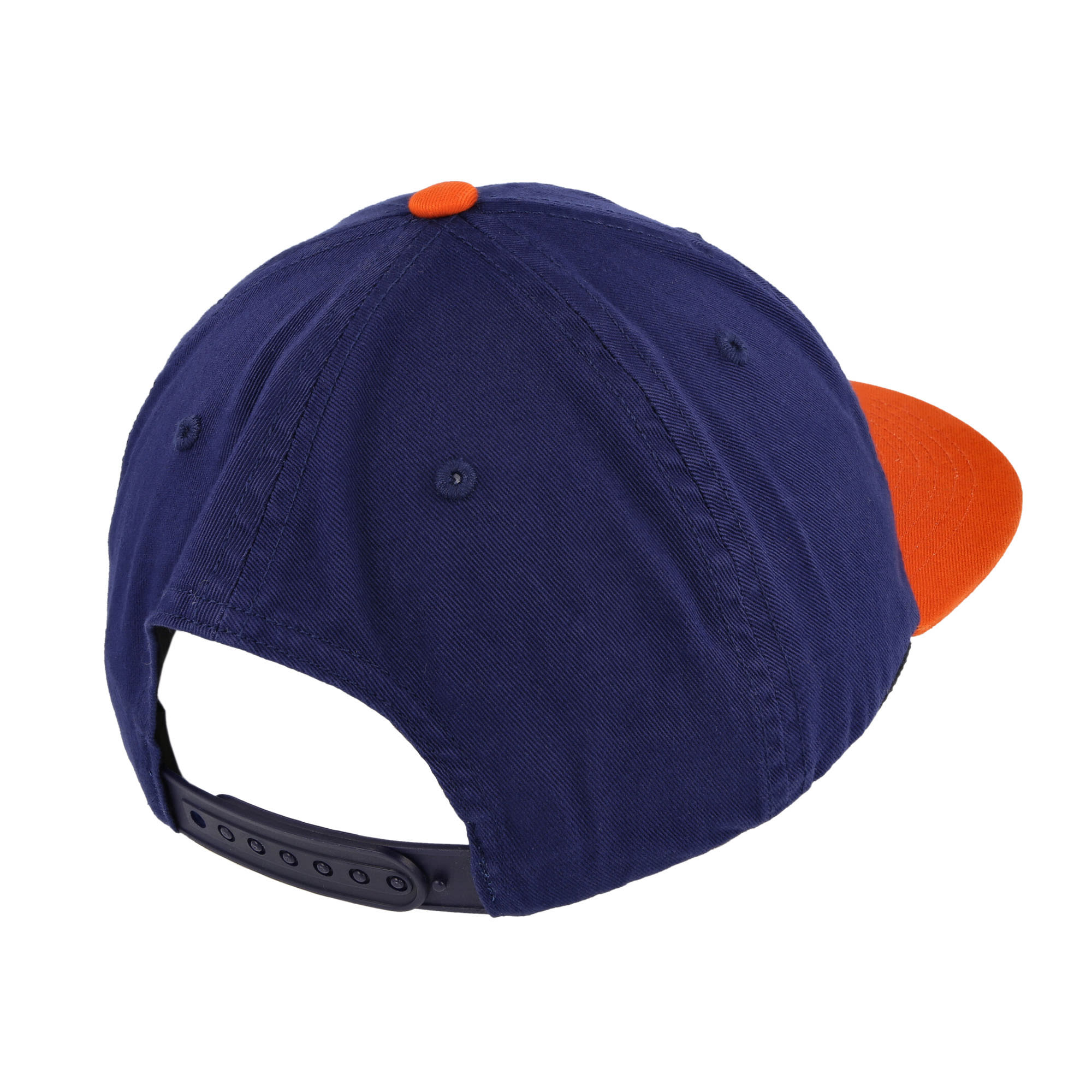 Parra Circle Tweak Logo 6 Panel Hat Navy / Orange Caps Detail view 1 | Overkill
