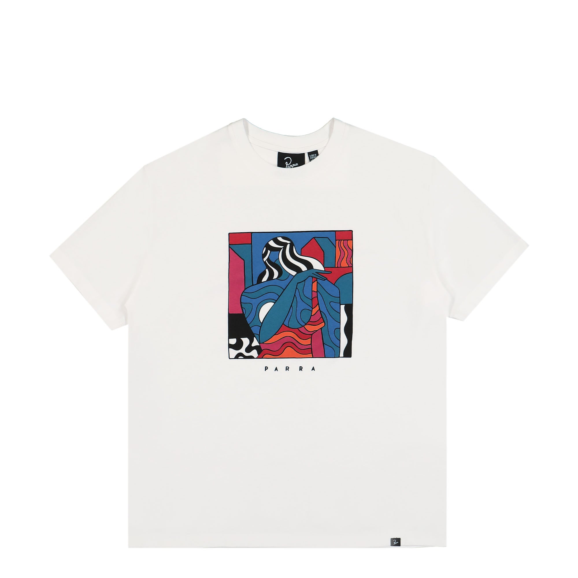 Parra The Farmhouse T-Shirt White T-Shirts 49400 | Overkill