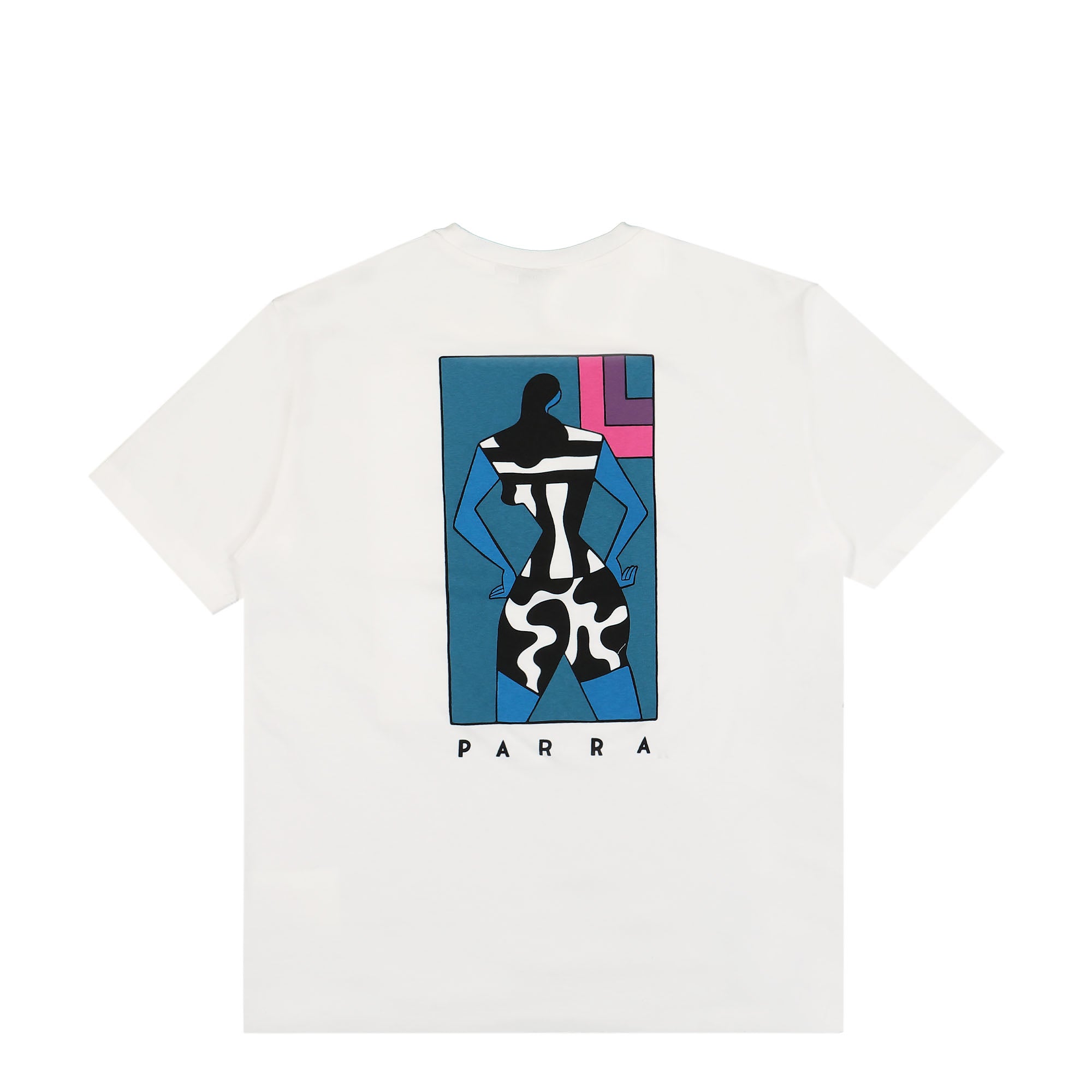 Parra Art Anger T-Shirt White T-Shirts Material | Overkill