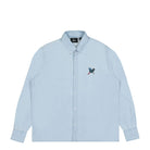 Parra Annoyed Chicken Shirt Bleached Denim Shirts 49430 | Overkill
