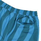 Parra Aqua Weed Waves Swim Shorts Greek Blue / Teal Swimwear Detail view 1 | Overkill