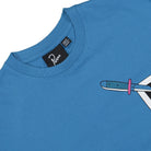 Parra Fucking Fork T-Shirt Slate Blue T-Shirts Material | Overkill