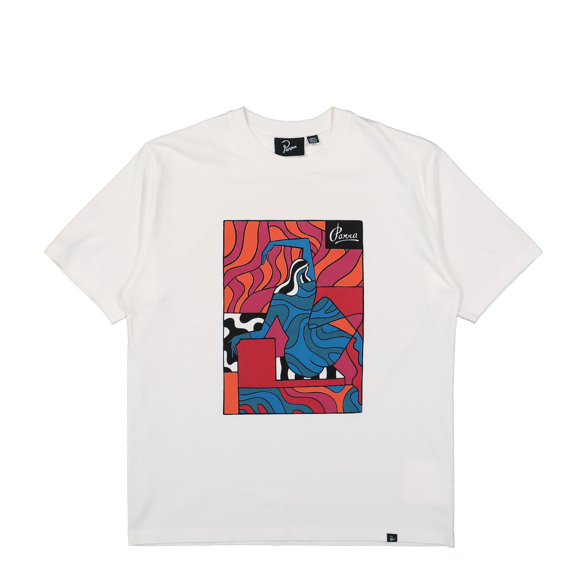 Parra The Attic Trip T-Shirt White T-Shirts 49502 | Overkill