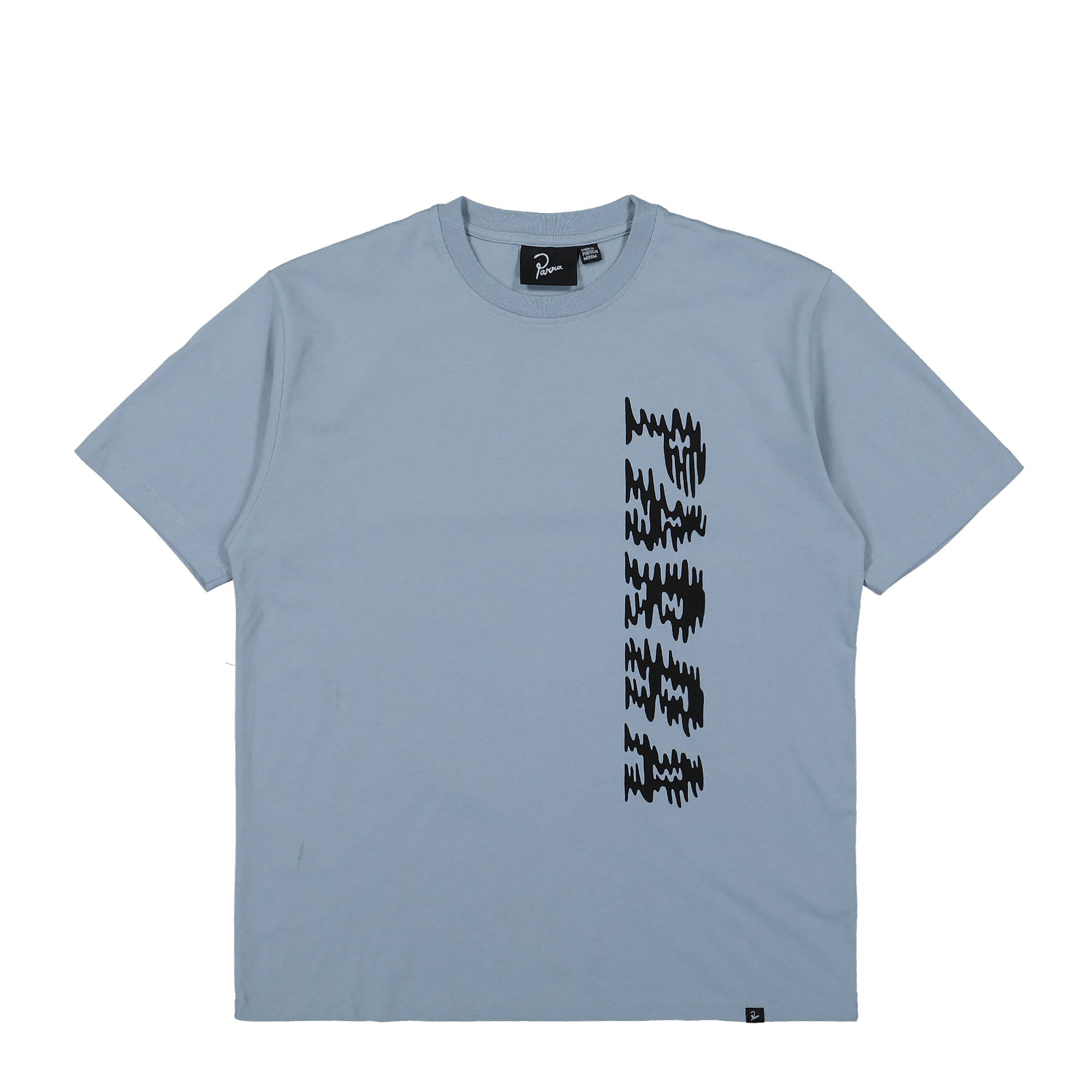 Parra Wave Block Tremors T-Shirt Dusty Blue T-Shirts 49506 | Overkill