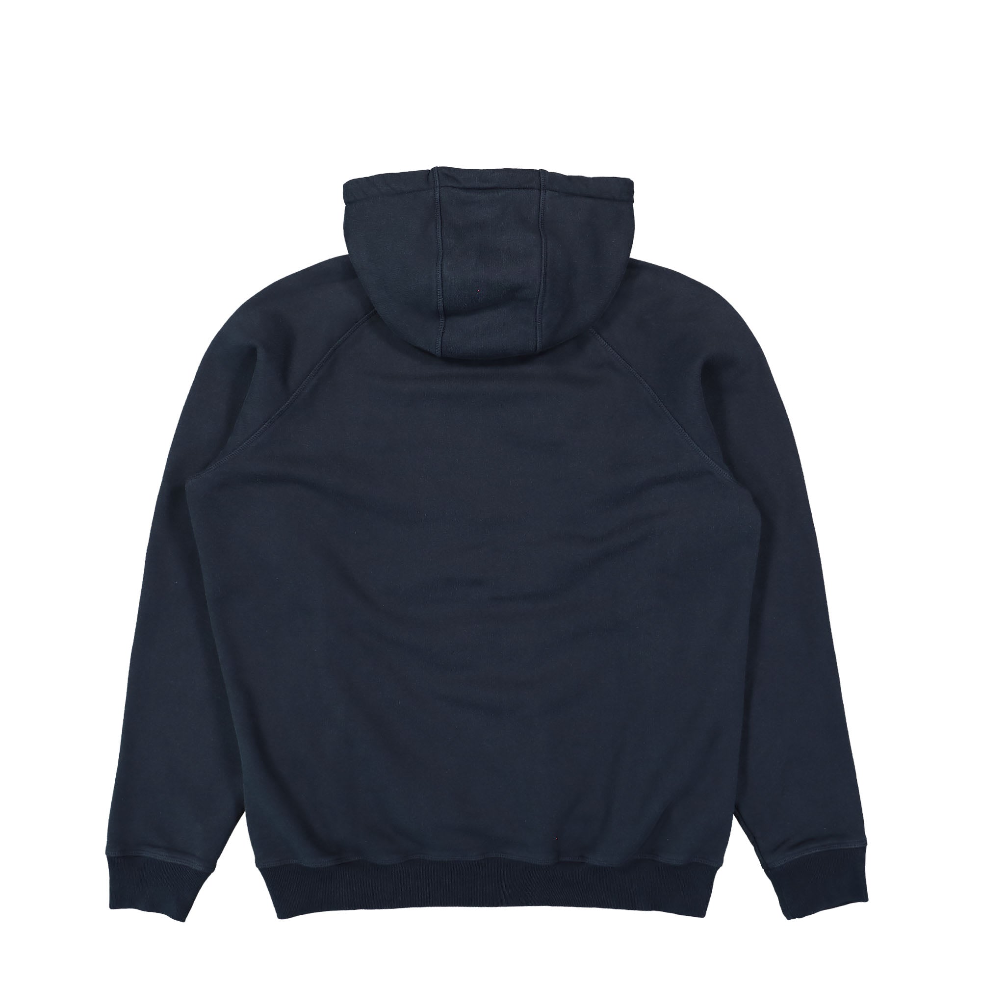 Parra Wave Block Tremors Hooded Sweatshirt Navy Blue Hoodies Material | Overkill