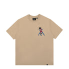 Parra Questioning T-Shirt Beige T-Shirts 50116 | Overkill