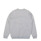 Parra Fast Food Logo Crew Neck Sweatshirt Heather Grey Sweatshirts Material | Overkill