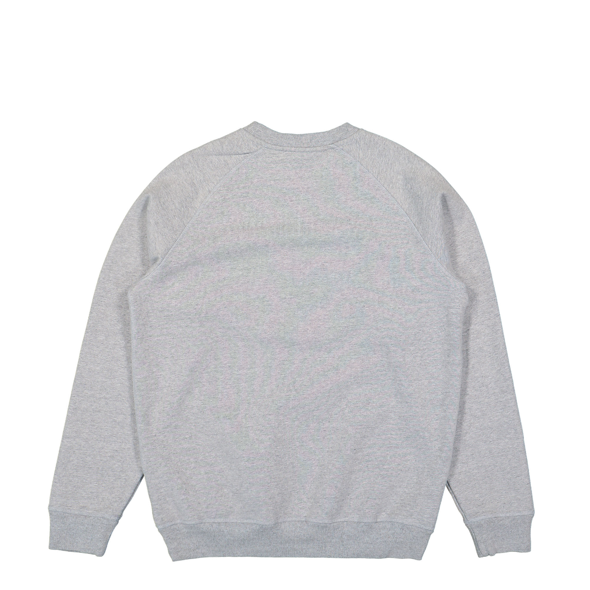 Parra Fast Food Logo Crew Neck Sweatshirt Heather Grey Sweatshirts Material | Overkill