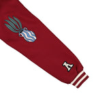 Parra Run Sit & Bike Varsity Jacket Dark Red Bomber & Varsity Jackets Detail view 1 | Overkill