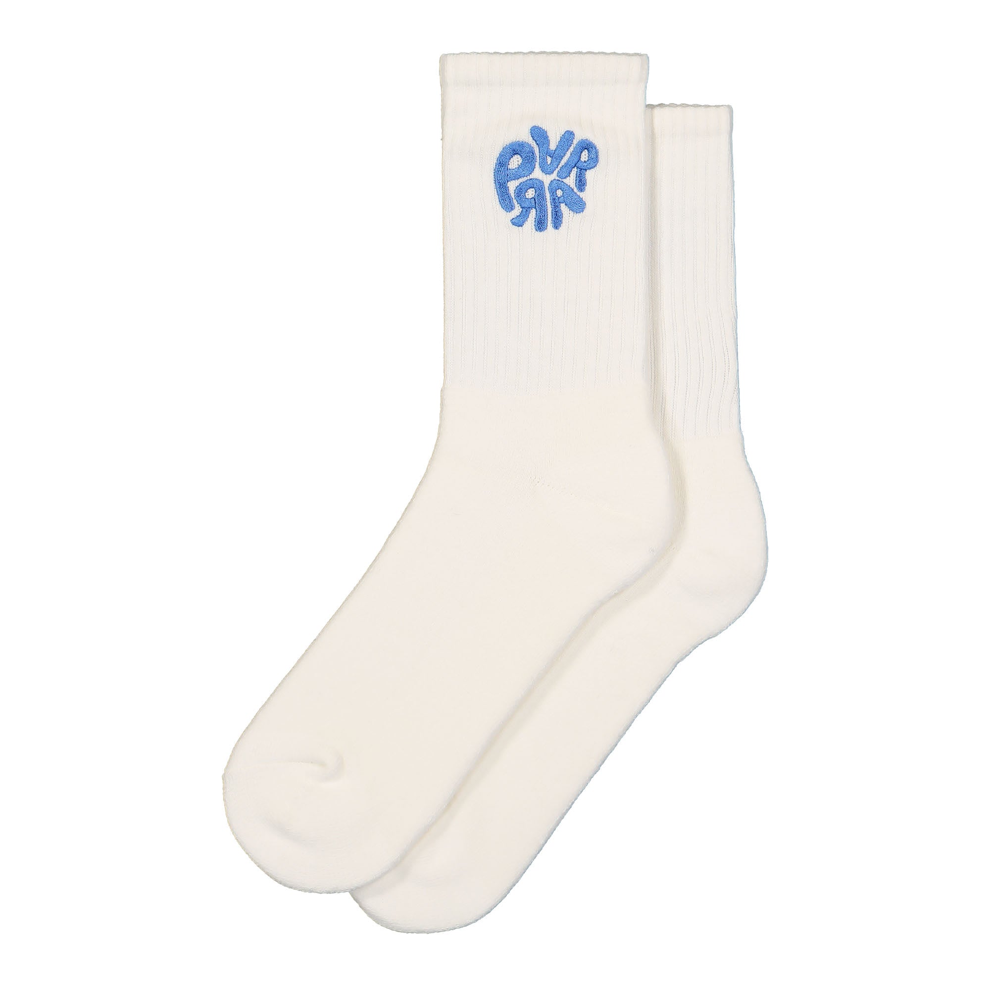 Parra 1976 Logo Crew Socks Blue Socks 50151 | Overkill