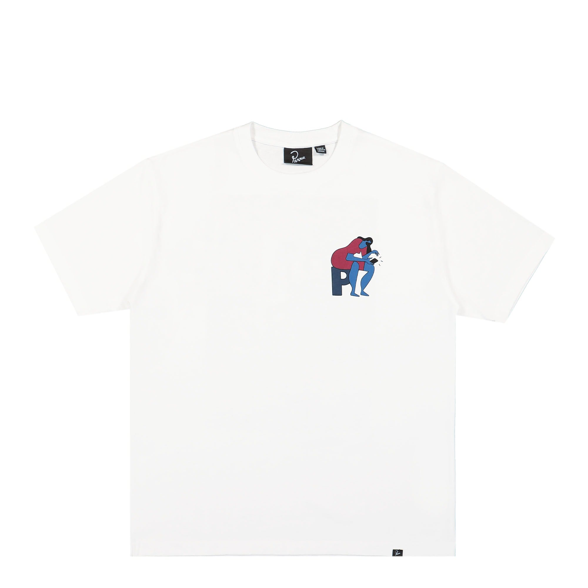 Parra Insecure Days T-Shirt White T-Shirts 50200 | Overkill