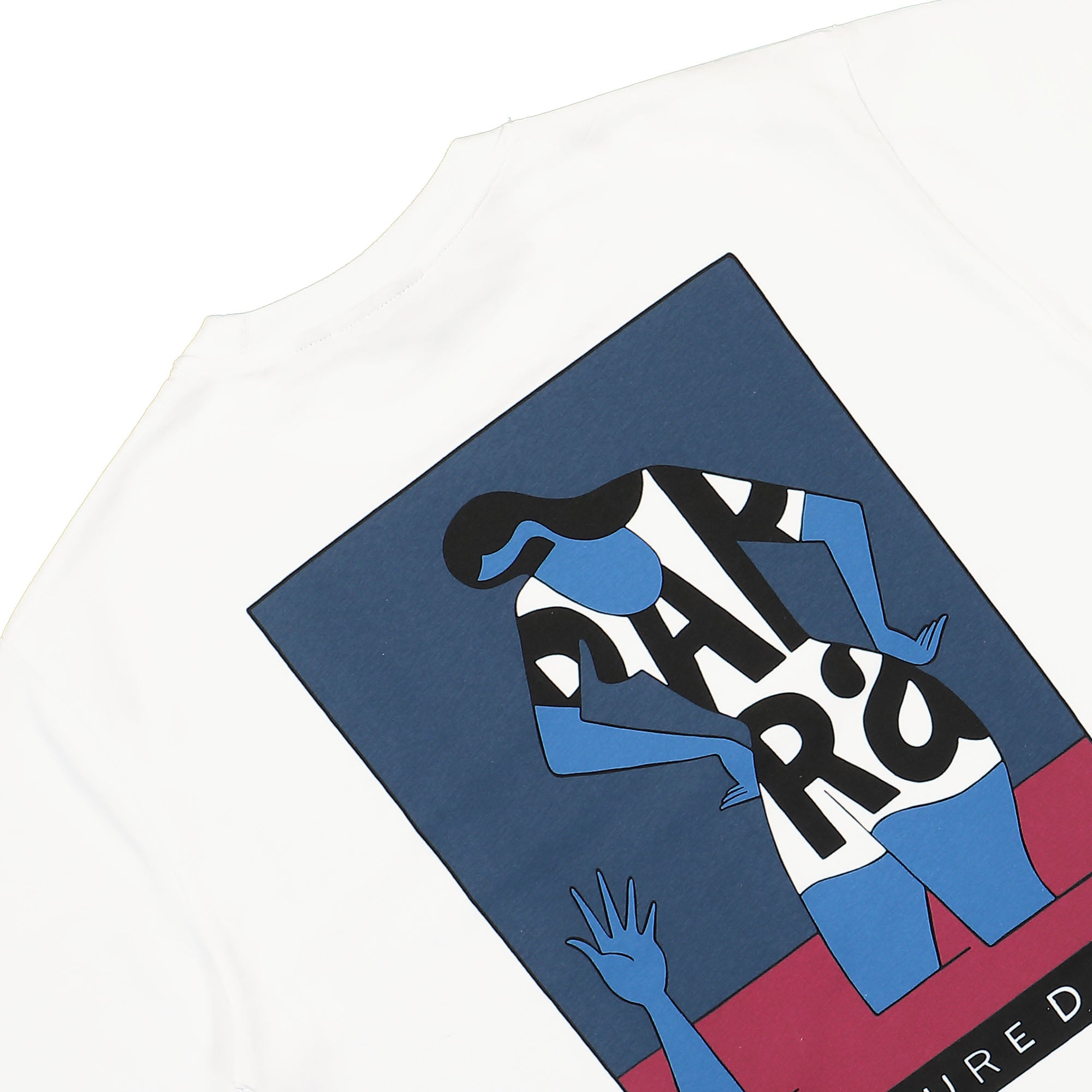 Parra Insecure Days T-Shirt White T-Shirts Detailfoto | Overkill