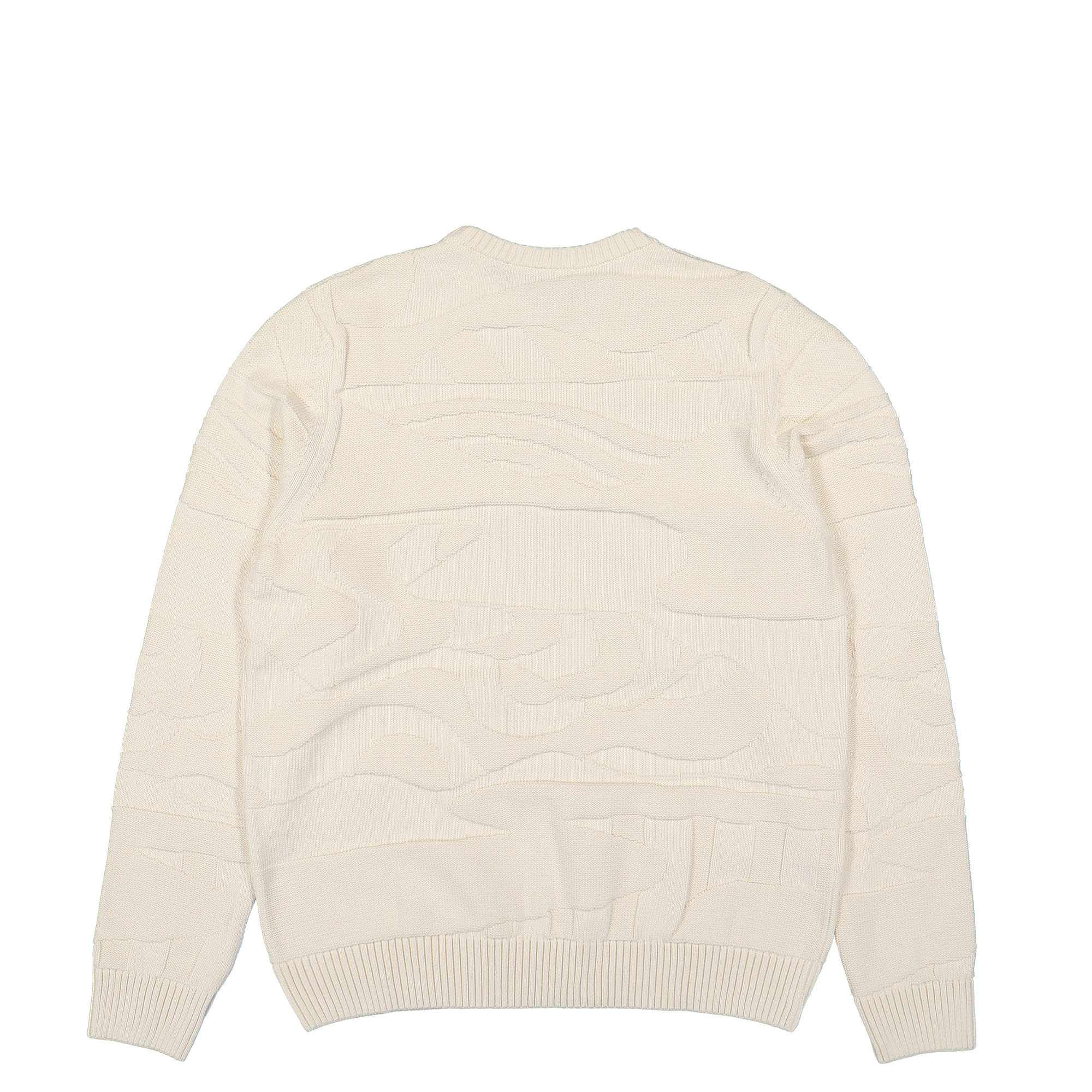 Parra Landscaped Knitted Pullover Off White Sweatshirts Material | Overkill