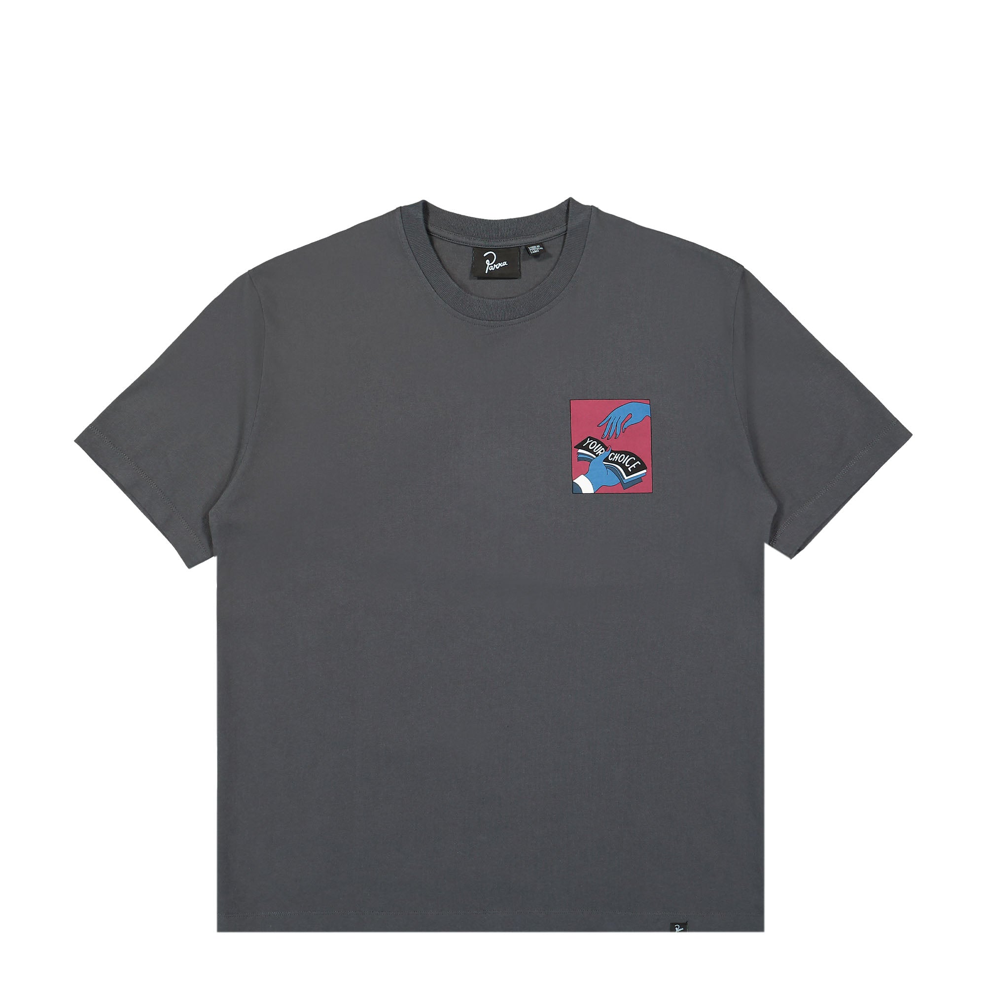Parra Round 12 T-Shirt Dark Grey T-Shirts 50300 | Overkill