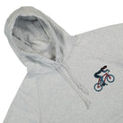 Parra Cat Defense Hooded Sweatshirt Heather Grey Hoodies Material | Overkill