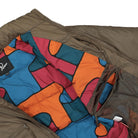 Parra Canyons All Over Jacket Coffee Brown Fleece Jackets Detail view 1 | Overkill